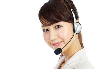 Beautiful business operator
