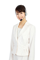 Beautiful business operator