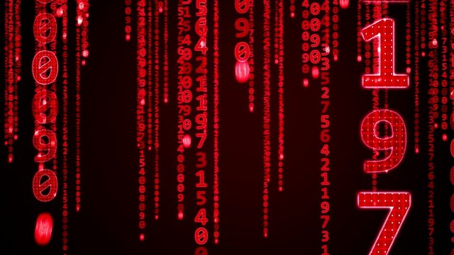 Zoom into running numbers