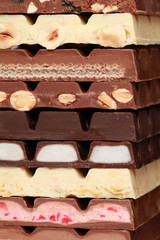 Stapel Schokolade