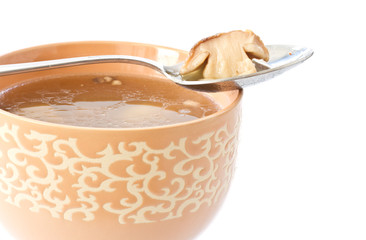 soup with mushrooms