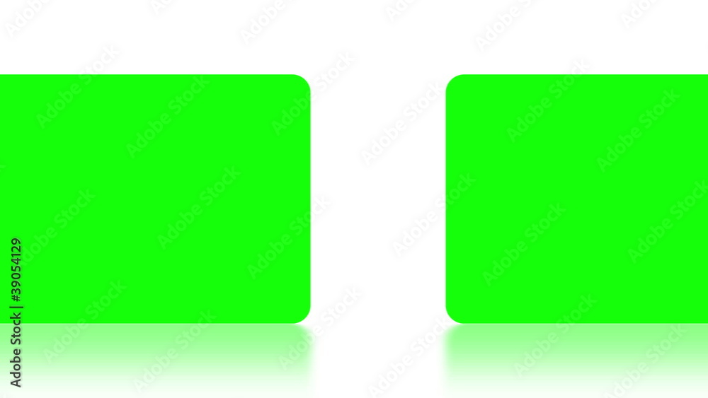 Poster Hand scrolling through and activating copy spaces