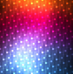 Abstract background with neon effects and colorful lights