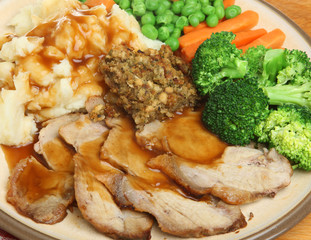Roast Pork Dinner
