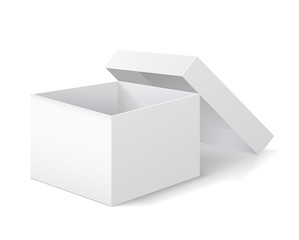 Packing box on white background.
