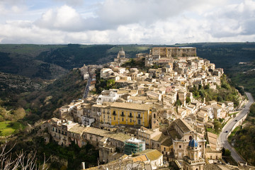Cityscape Ragusa Ibla, Sicily