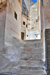 Alleyway. Grottaglie. Puglia. Italy.