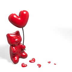 Ourson et tendresse © nina