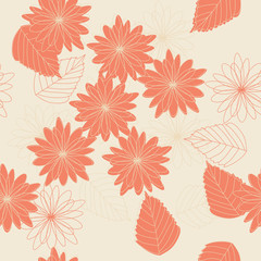 seamless autumn pattern