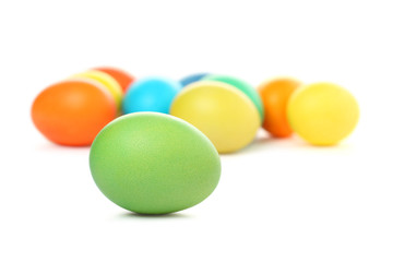 Colorful Easter eggs