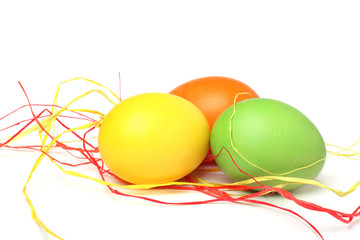 Colorful Easter eggs