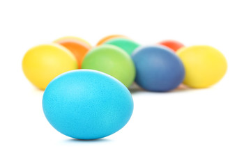 Colorful Easter eggs