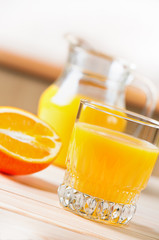 Glass Of Fresh Orange Juice