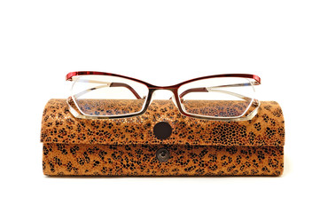 glasses with case