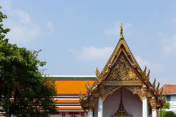 Thai temple gate.