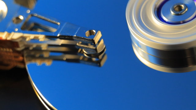 Hard drive disk operating