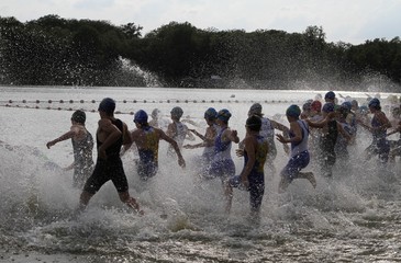 Série triathlon départ 1