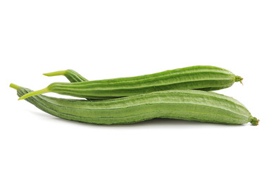 zucchini on white background