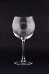 empty wine glass