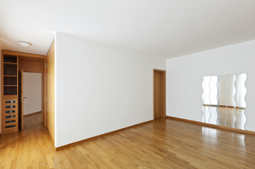 beautiful apartment, interior, empty room