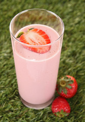 strawberry smoothie