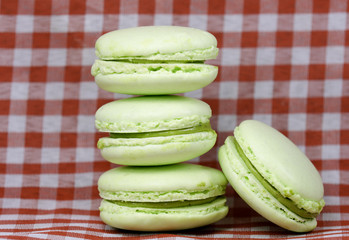Green macaroons
