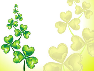 abstract st patrick background