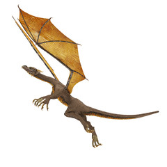 Obraz premium polowanie na smoka