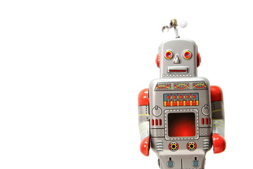 An old mecanical robot