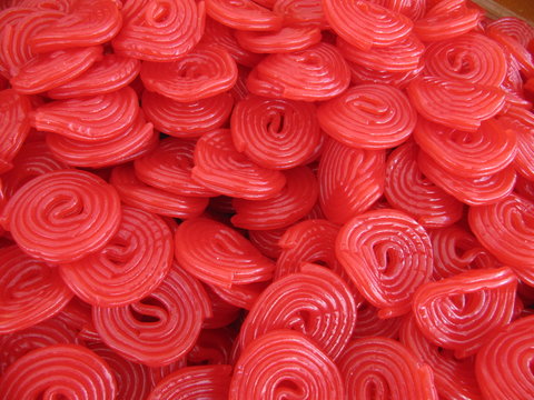 Red Liquorice Wheels