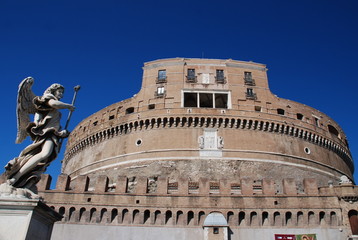 Fototapeta na wymiar Castel Sant'Angelo, Rzym, Włochy