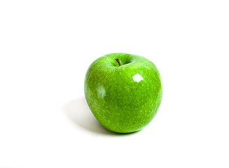 Juicy green apple