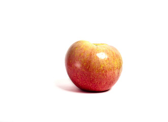 Juicy red apple
