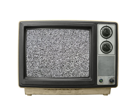 Grungy TV Static