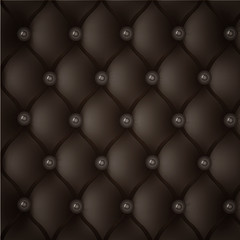 Vector leather upholstery background. Eps 10