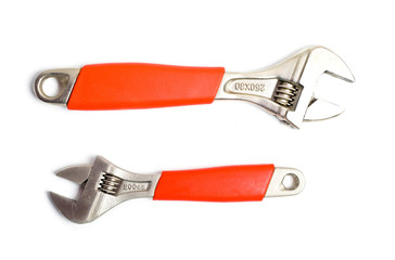 Two crescent wrenches