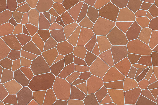 Natursteinhintergrund, Terracotta