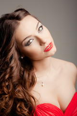 Fototapeta premium Portrait of beautiful
