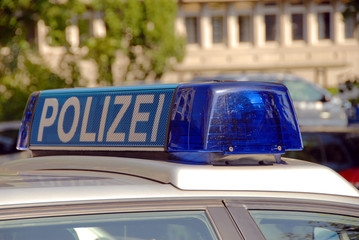 Polizei, Blaulicht, Peterwagen, Streifenwagen, Hamburg
