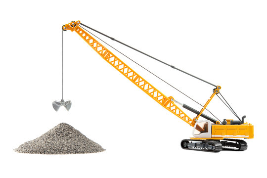 toy cable excavator