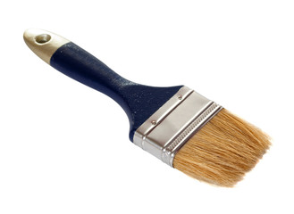 flat  brush. Isolated on white