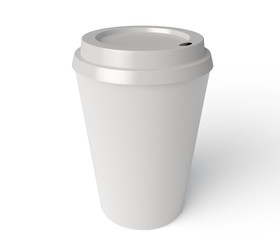 Coffee Cup. White