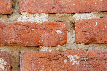 red brick wall texture