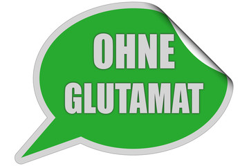 SP-Sticker grün curl oben OHNE GLUTAMAT