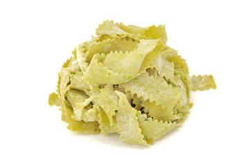 Tagliatelle agli spinaci, pasta fresca italiana fatta a mano