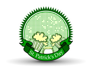 A beautiful frame with beer mugs and cauldron.