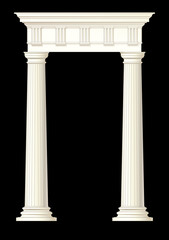 vector classic column