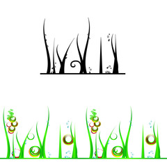 vector grass, weeds