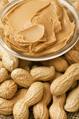 peanut butter and peanuts