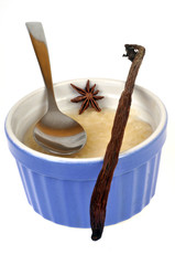 Riz au lait, gousse de vanille et badiane